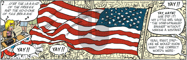 Cleats - Monday July 4, 2005 Comic Strip