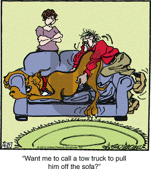 Marmaduke on Wednesday April 21, 2010 Comic Strip