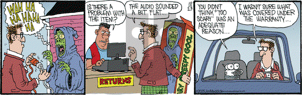 Monty on Thursday October 23, 2025 Comic Strip