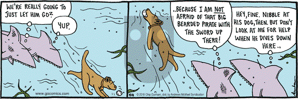 Overboard on Wednesday April 18, 2018 Comic Strip