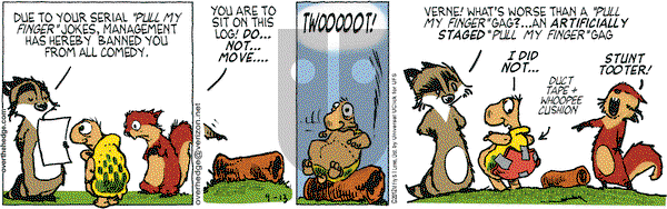Over the Hedge on Friday April 13, 2012 Comic Strip