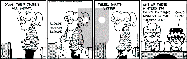 FoxTrot on Tuesday April 4, 2000 Comic Strip