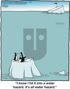 In the Bleachers - Tuesday February 27, 2024 Comic Strip