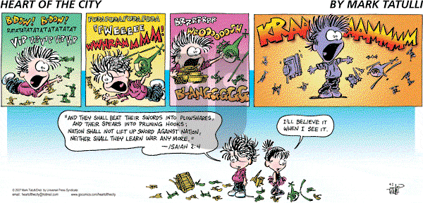 Heart of the City on Sunday April 1, 2007 Comic Strip