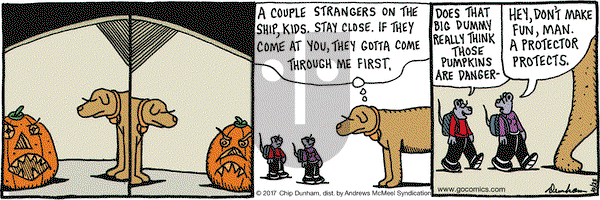 Overboard on Wednesday October 25, 2017 Comic Strip