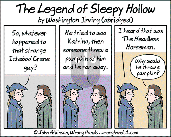 Wrong Hands on Tuesday November 4, 2025 Comic Strip