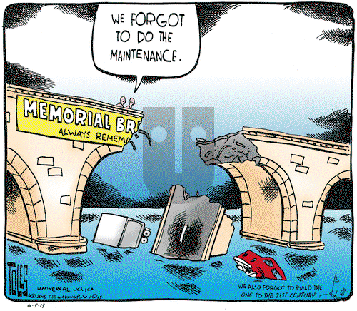 Tom Toles on Friday June 5, 2015 Comic Strip