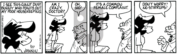 Arlo and Janis on Monday January 27, 1997 Comic Strip