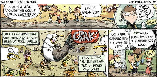 Wallace the Brave on Sunday October 4, 2020 Comic Strip