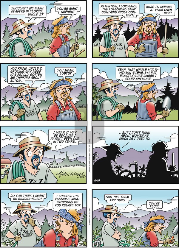 Doonesbury - Sunday June 19, 2022 Comic Strip
