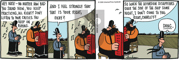 Overboard on Wednesday January 25, 2006 Comic Strip