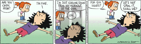 Baby Blues on Saturday February 27, 2010 Comic Strip
