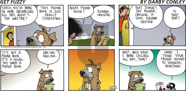 Get Fuzzy on Sunday October 20, 2013 Comic Strip