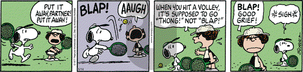 Peanuts - Tuesday May 14, 2024 Comic Strip