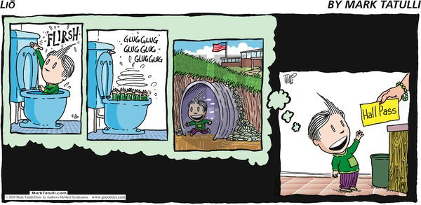 Lio on Sunday April 26, 2020 Comic Strip
