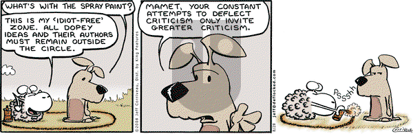 DeFlocked on Thursday August 28, 2008 Comic Strip