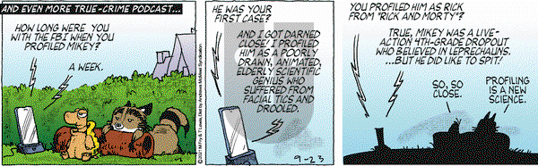 Over the Hedge on Thursday September 23, 2021 Comic Strip
