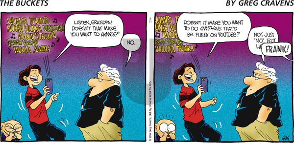 The Buckets on Sunday August 24, 2014 Comic Strip