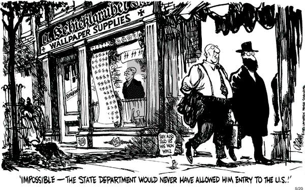 Pat Oliphant - Thursday May 20, 1982 Comic Strip
