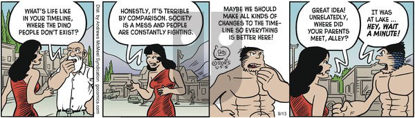 Alley Oop on Saturday September 13, 2025 Comic Strip