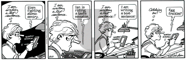Doonesbury on Friday August 27, 1993 Comic Strip