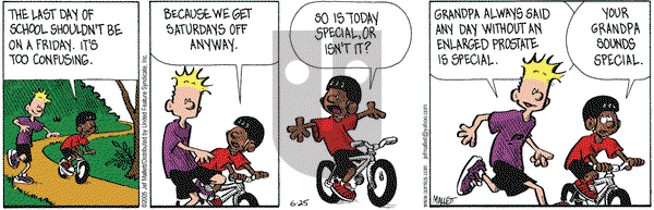 Frazz on Saturday June 25, 2005 Comic Strip