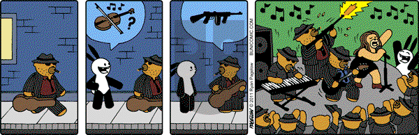 Buni - Wednesday January 4, 2012 Comic Strip