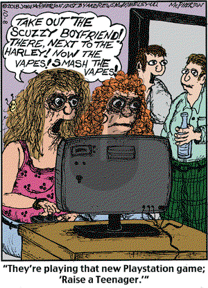 Close to Home on Monday October 8, 2018 Comic Strip