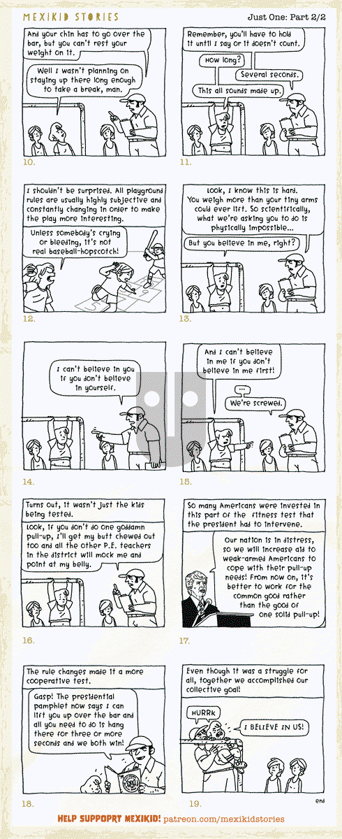 Mexikid Stories on Friday April 26, 2024 Comic Strip