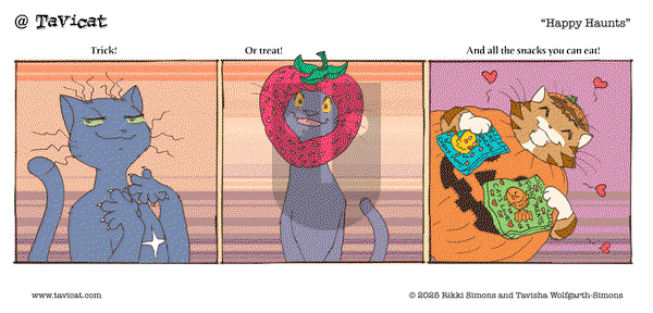 @Tavicat on Thursday October 30, 2025 Comic Strip