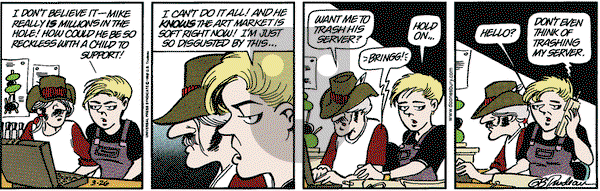 Doonesbury on Friday March 26, 1999 Comic Strip
