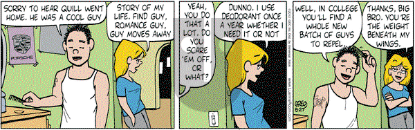 Luann on Monday August 27, 2012 Comic Strip