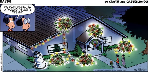 Baldo - Sunday December 2, 2012 Comic Strip