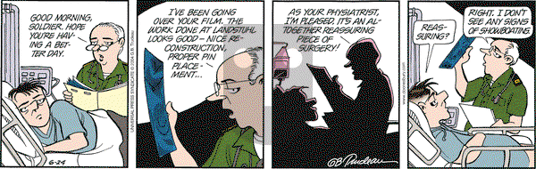 Doonesbury on Thursday June 24, 2004 Comic Strip