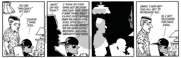 Doonesbury on Thursday January 7, 1993 Comic Strip