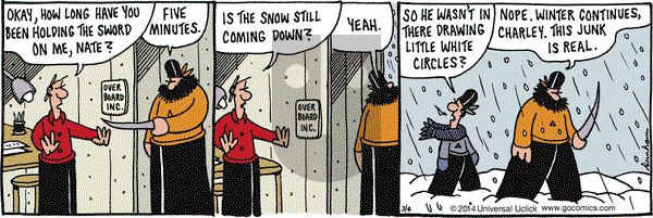 Overboard on Tuesday March 4, 2014 Comic Strip
