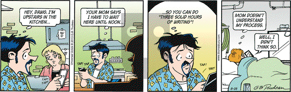 Doonesbury on Wednesday August 28, 2013 Comic Strip