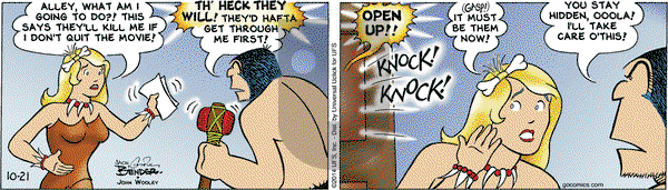 Alley Oop on Tuesday October 21, 2014 Comic Strip