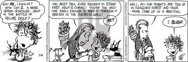 Heart of the City on Tuesday March 18, 2003 Comic Strip