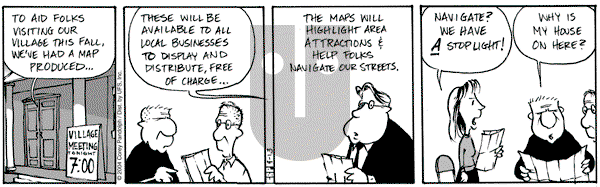 Barkeater Lake on Saturday November 3, 2007 Comic Strip