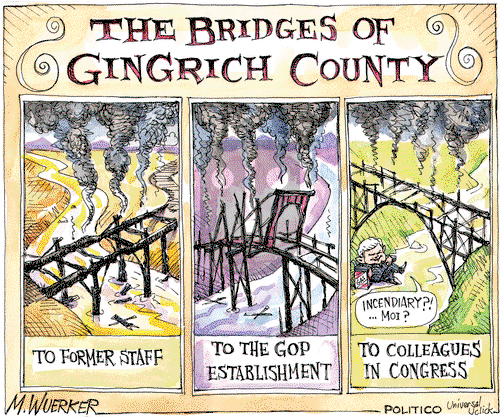 Matt Wuerker on Wednesday December 21, 2011 Comic Strip