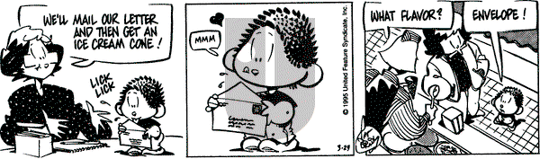 Rose is Rose on Wednesday March 29, 1995 Comic Strip