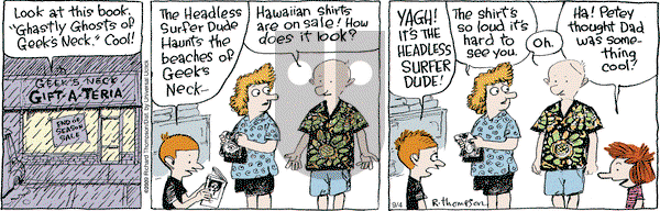 Cul de Sac on Thursday September 4, 2014 Comic Strip