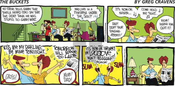 The Buckets on Sunday April 24, 2016 Comic Strip