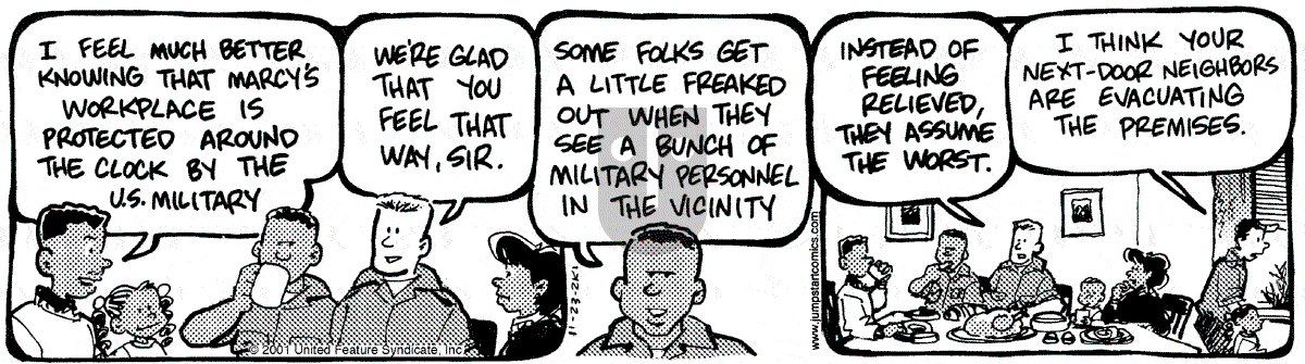 JumpStart - Friday November 23, 2001 Comic Strip