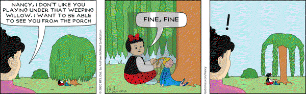 Nancy on Saturday August 15, 2020 Comic Strip