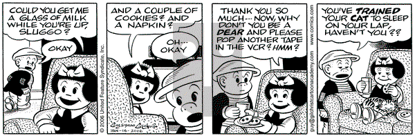 Nancy on Monday January 16, 2006 Comic Strip