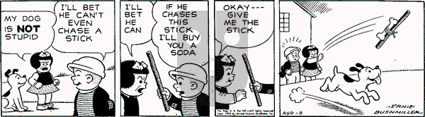 Nancy Classics on Friday August 7, 2015 Comic Strip