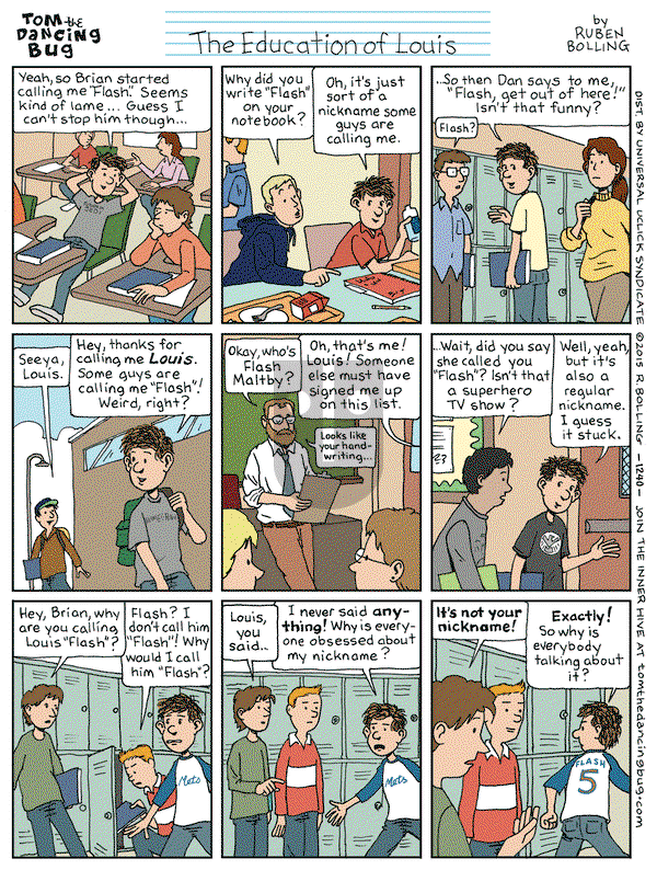 Tom the Dancing Bug on Friday May 29, 2015 Comic Strip