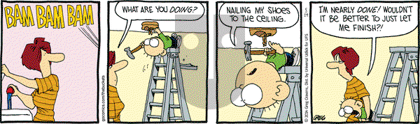 The Buckets on Monday May 19, 2014 Comic Strip